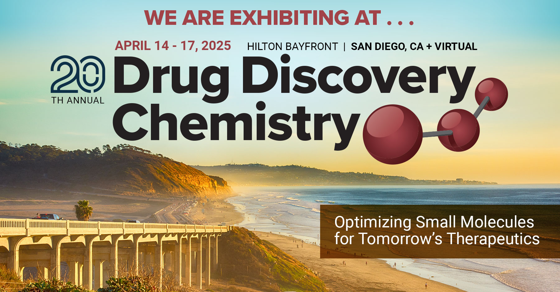 DDC25-Exhibiting-1800×940 We are exhibiting at Drug Discovery Chemistry 2025 in San Diego, CA